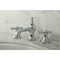 Kingston Brass KC7061ZX 8" Widespread Bathroom Faucet, Polished Chrome KC7061ZX - alternate 2